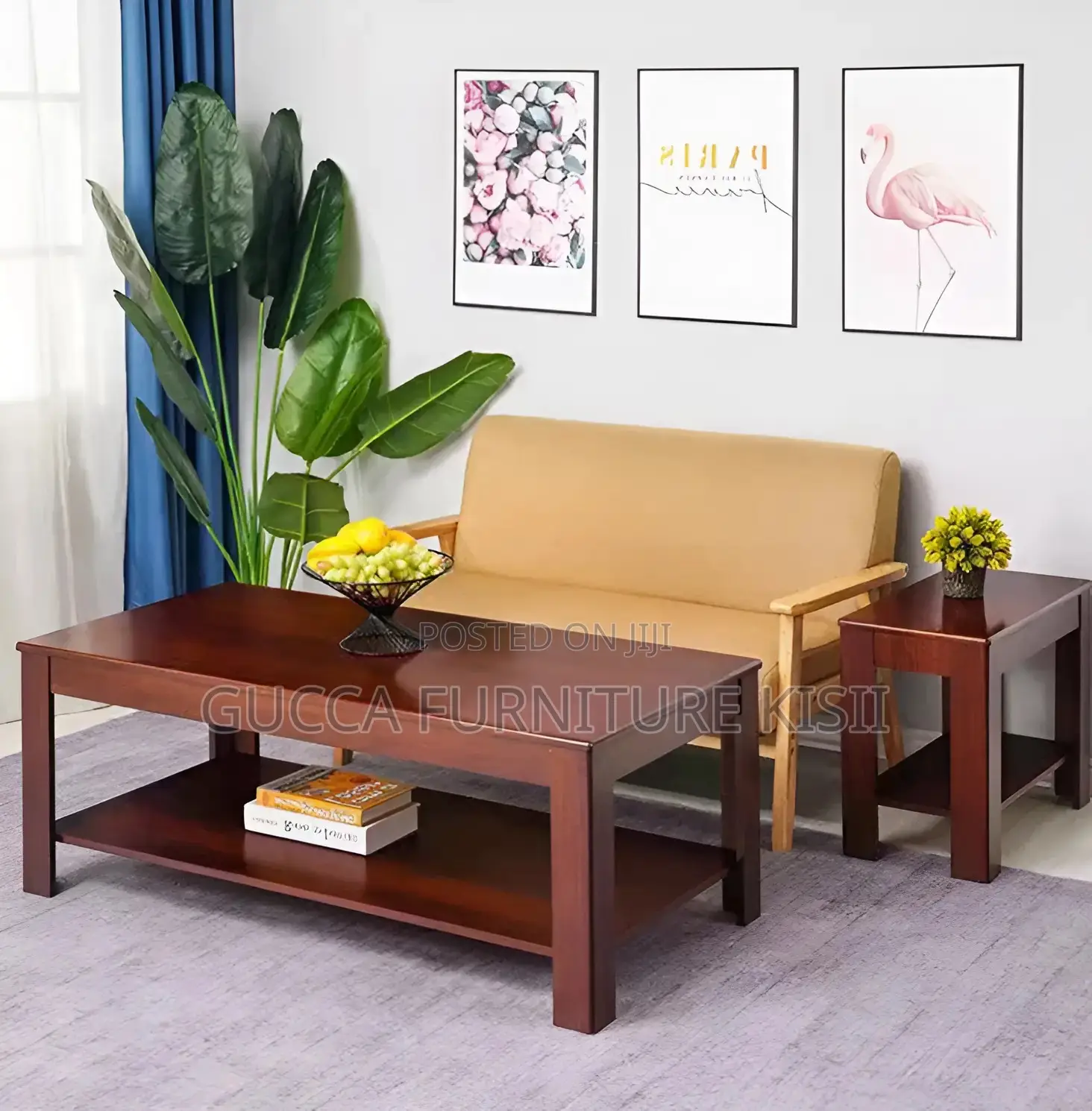 Coffee Table; Rectangular Home Office Coffee Table