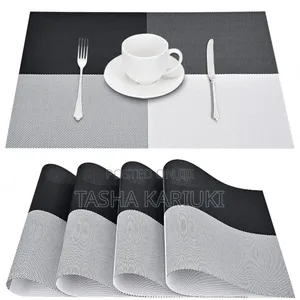 Beautiful PVC Table Mat Set – 6Pcs