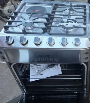 60x60 Free Standing Cooker With Food Warmer