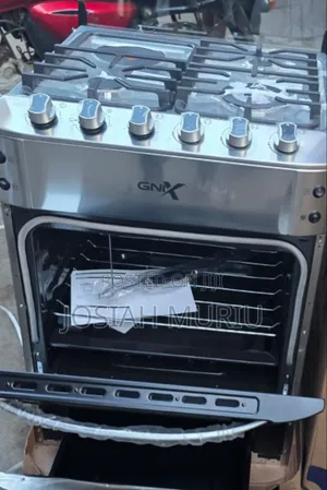 Gnix 60x60 3 Gas +1electric Cooker With Food Warmer