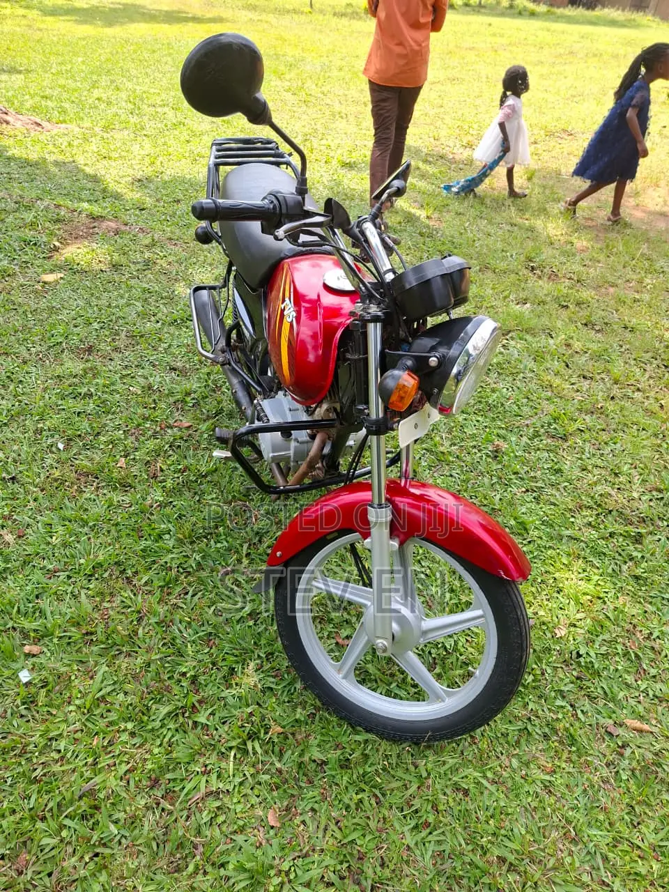 TVS HLX Plus ES 2023 Red