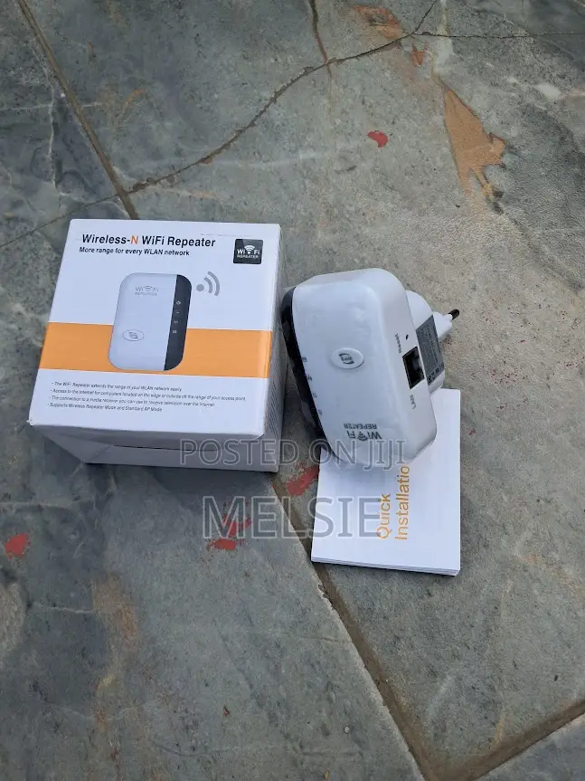 Wireless-N WiFi Repeater Extender Easy Setup Wireless Network