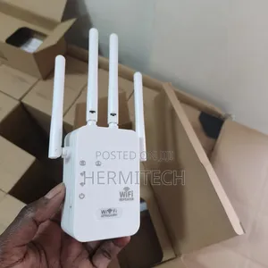 Mobile Wireless Repeater for Wireless WiFi Also Has Ethernet Port