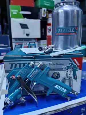 TOTAL Air Spray Gun (1000cc Capacity),