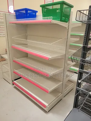 Heavy-Duty Supermarket Middleshelves Shelves