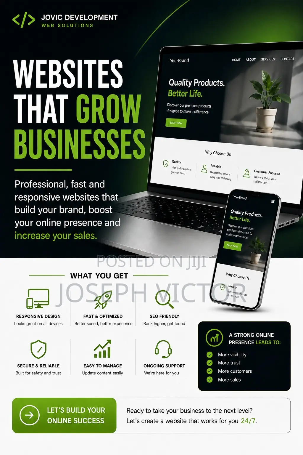 Professional Business Website Design | Affordable Websites