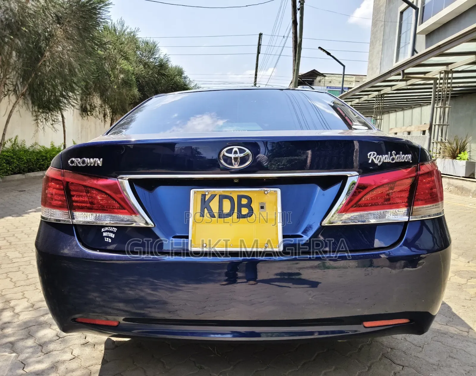 Toyota Crown 2014 Blue