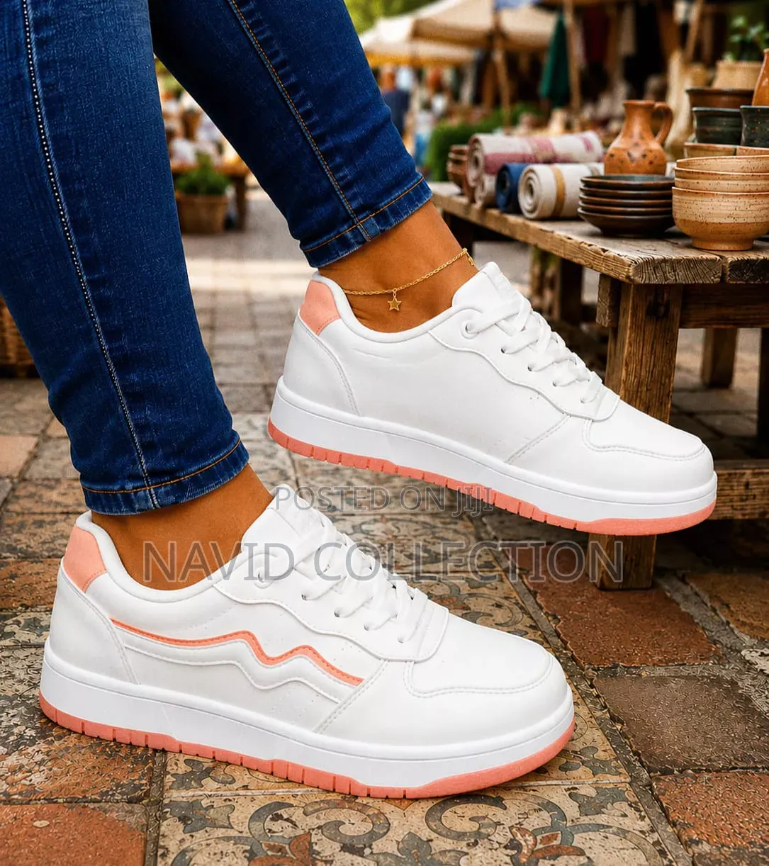 Pink/White Sneaker