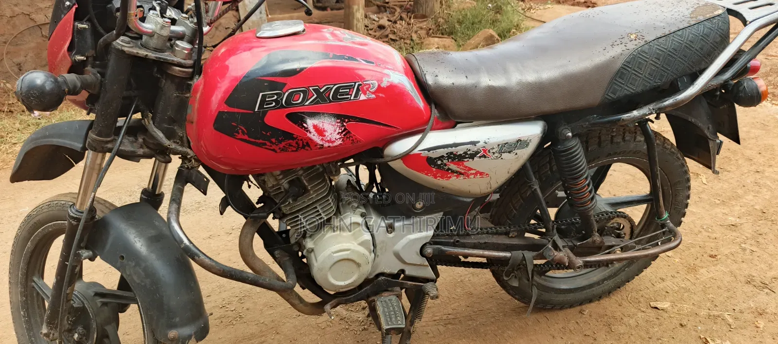 Bajaj Boxer 125 2019 Red