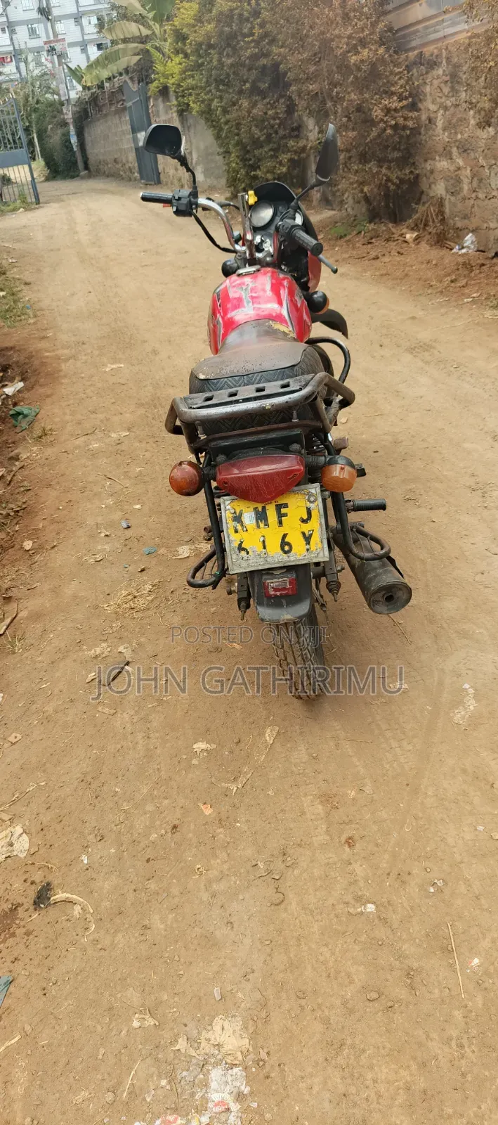 Bajaj Boxer 125 2019 Red