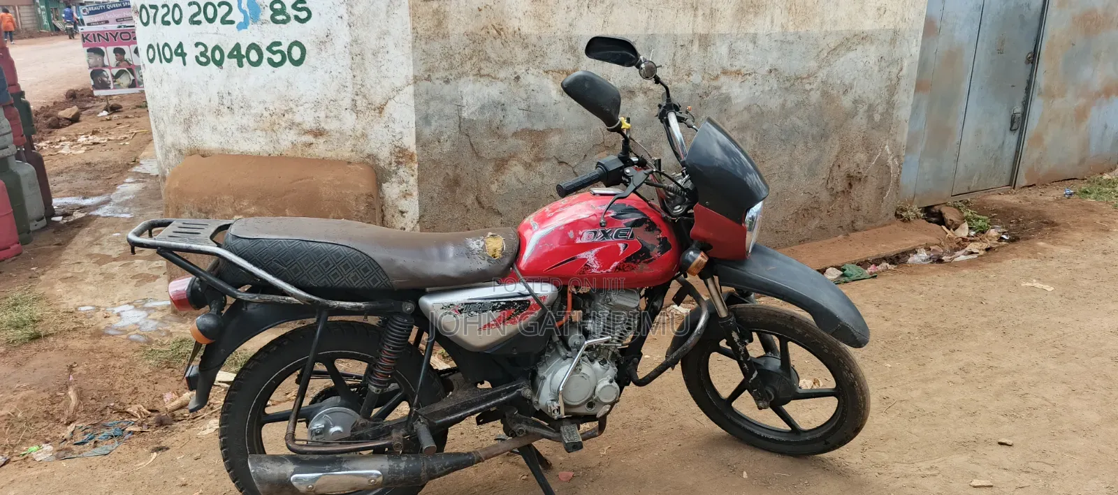 Bajaj Boxer 125 2019 Red