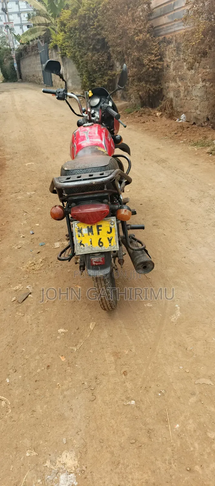 Bajaj Boxer 125 2019 Red