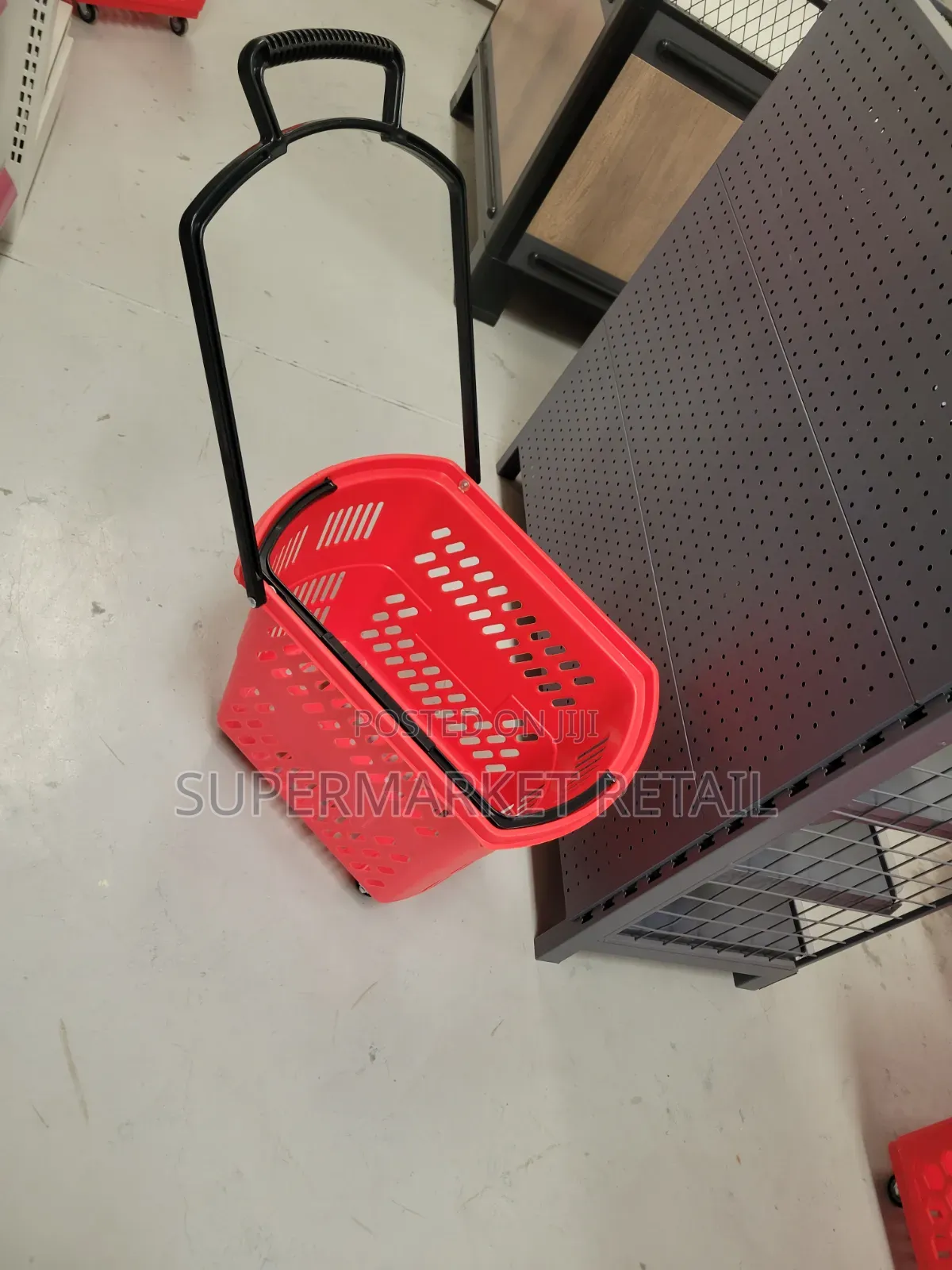 Premium Supermarket Plastic Trolleys
