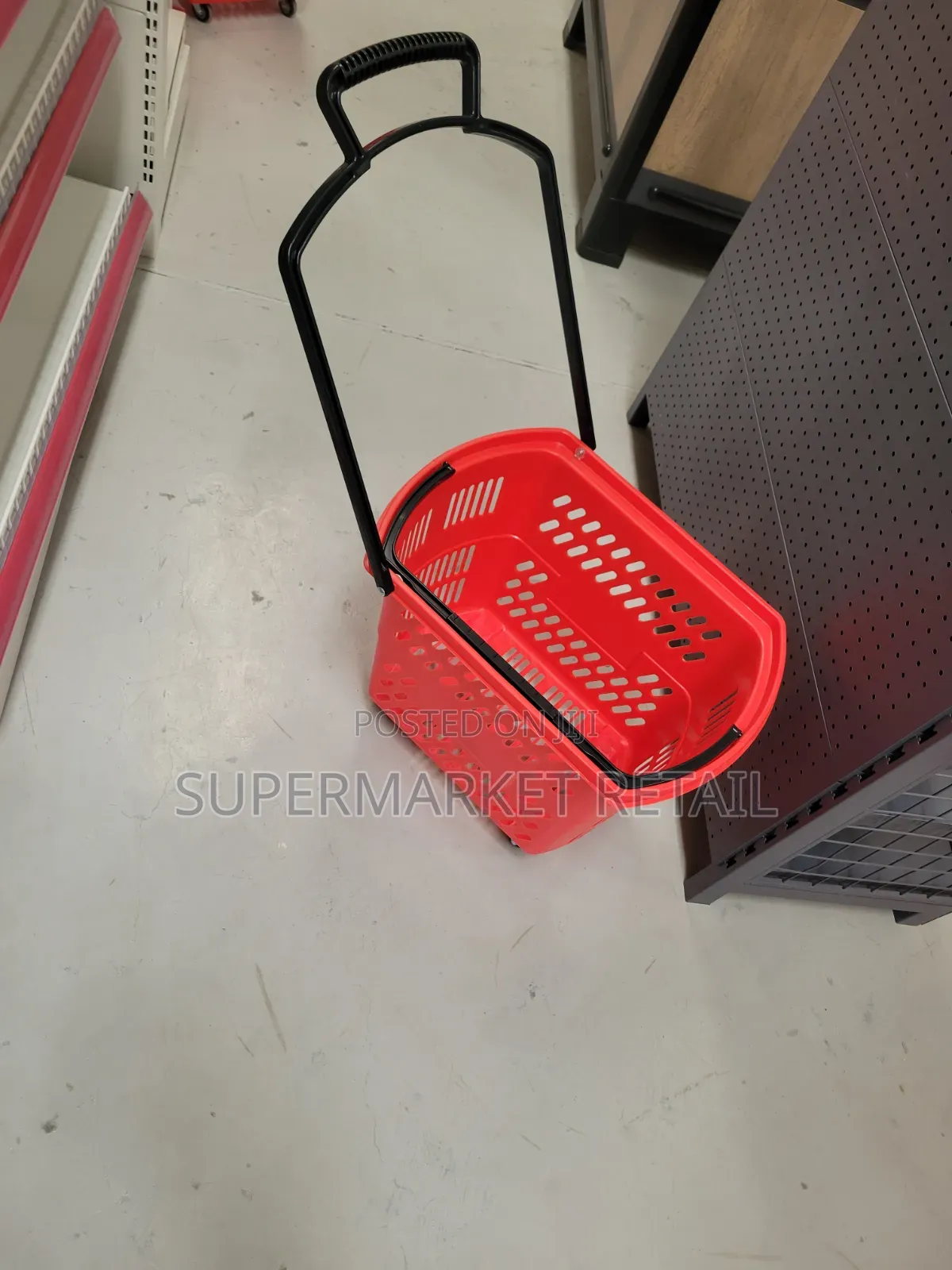 Premium Supermarket Plastic Trolleys