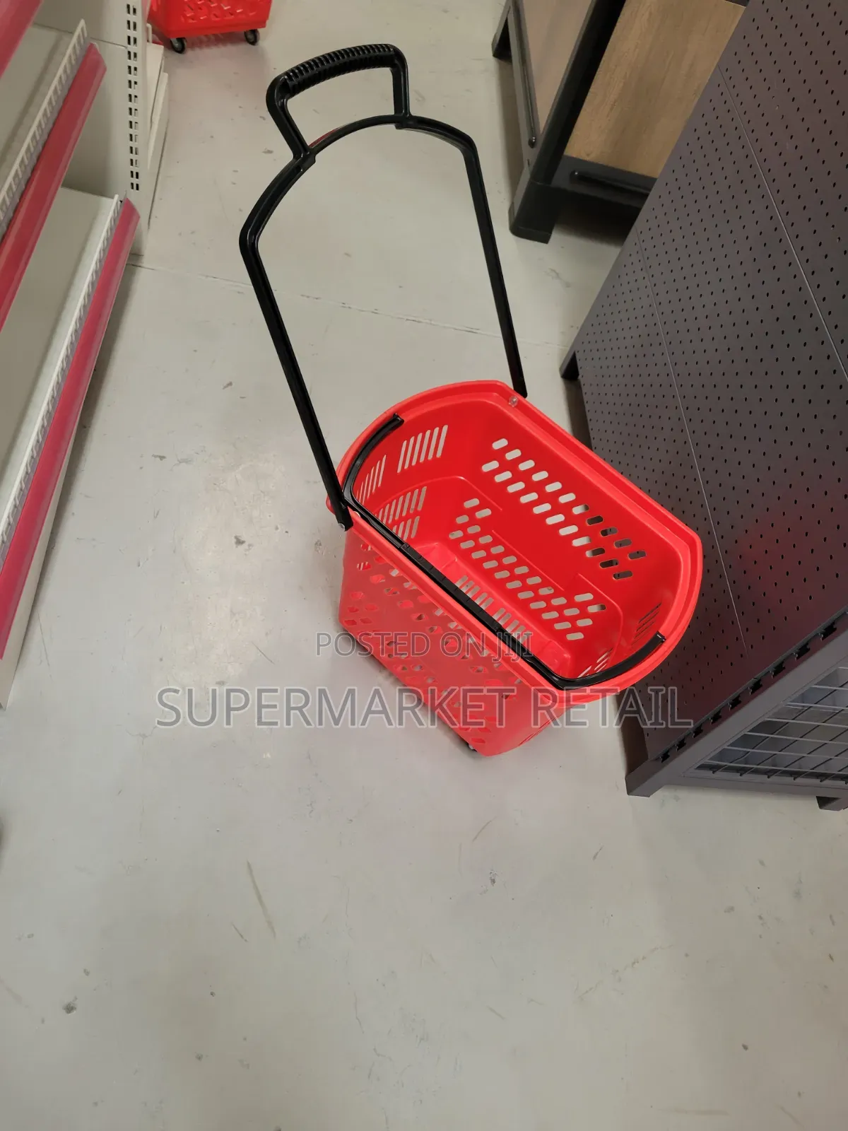 Premium Supermarket Plastic Trolleys