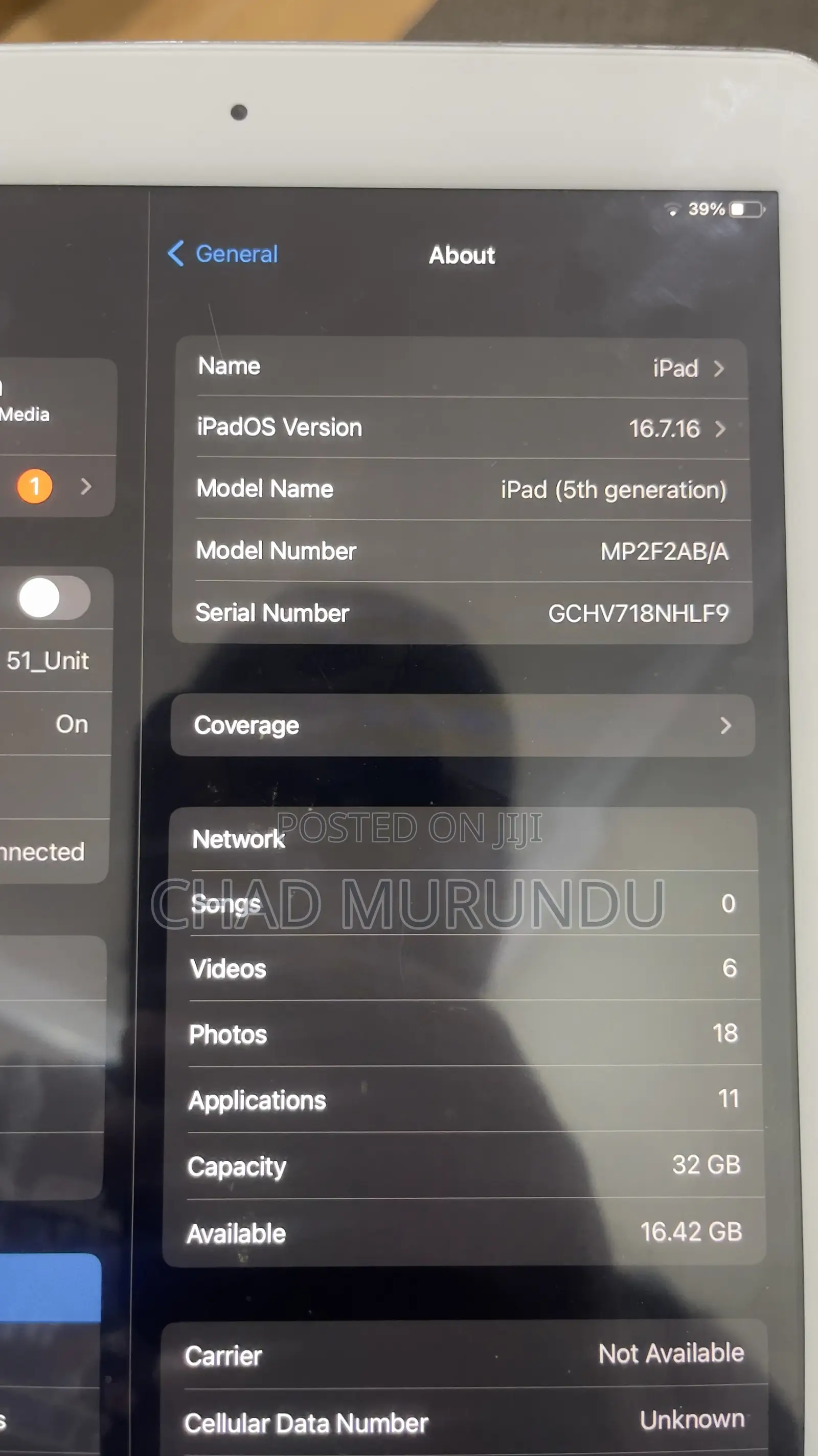 Apple iPad 5 (2022) 32 GB Silver