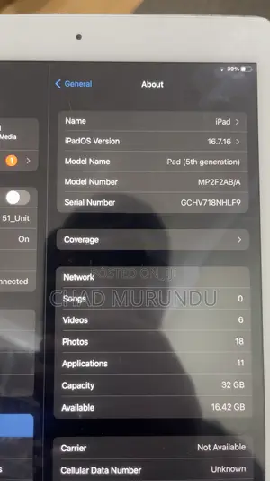 Apple iPad 5 (2022) 32 GB Silver