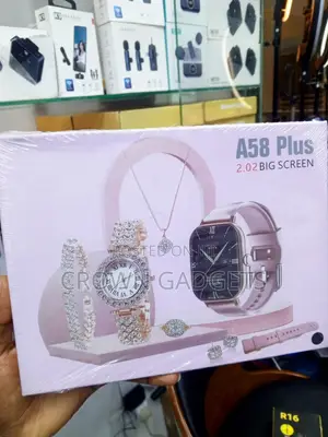 A58 Plus Ladies Smartwatch With Bluetooth Calling Jewelry