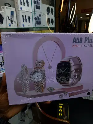 A58 Plus Women Smart Watch 2.02" With Luxury Gift Box