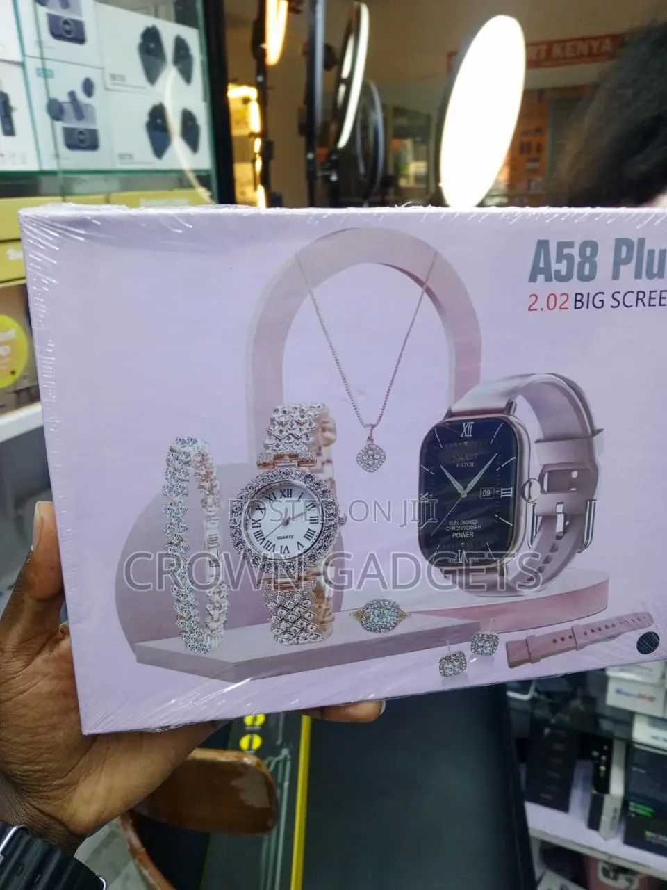 A58 Plus Women Smart Watch 2.02" With Luxury Gift Box