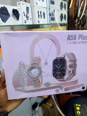 A58 Plus Women Smart Watch 2.02" With Luxury Gift Box