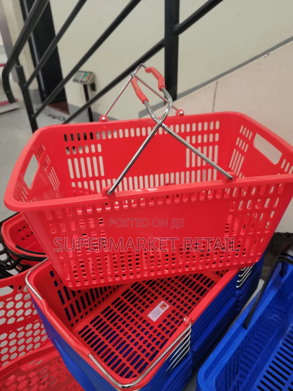 Shopping Baskets—Metal Handle