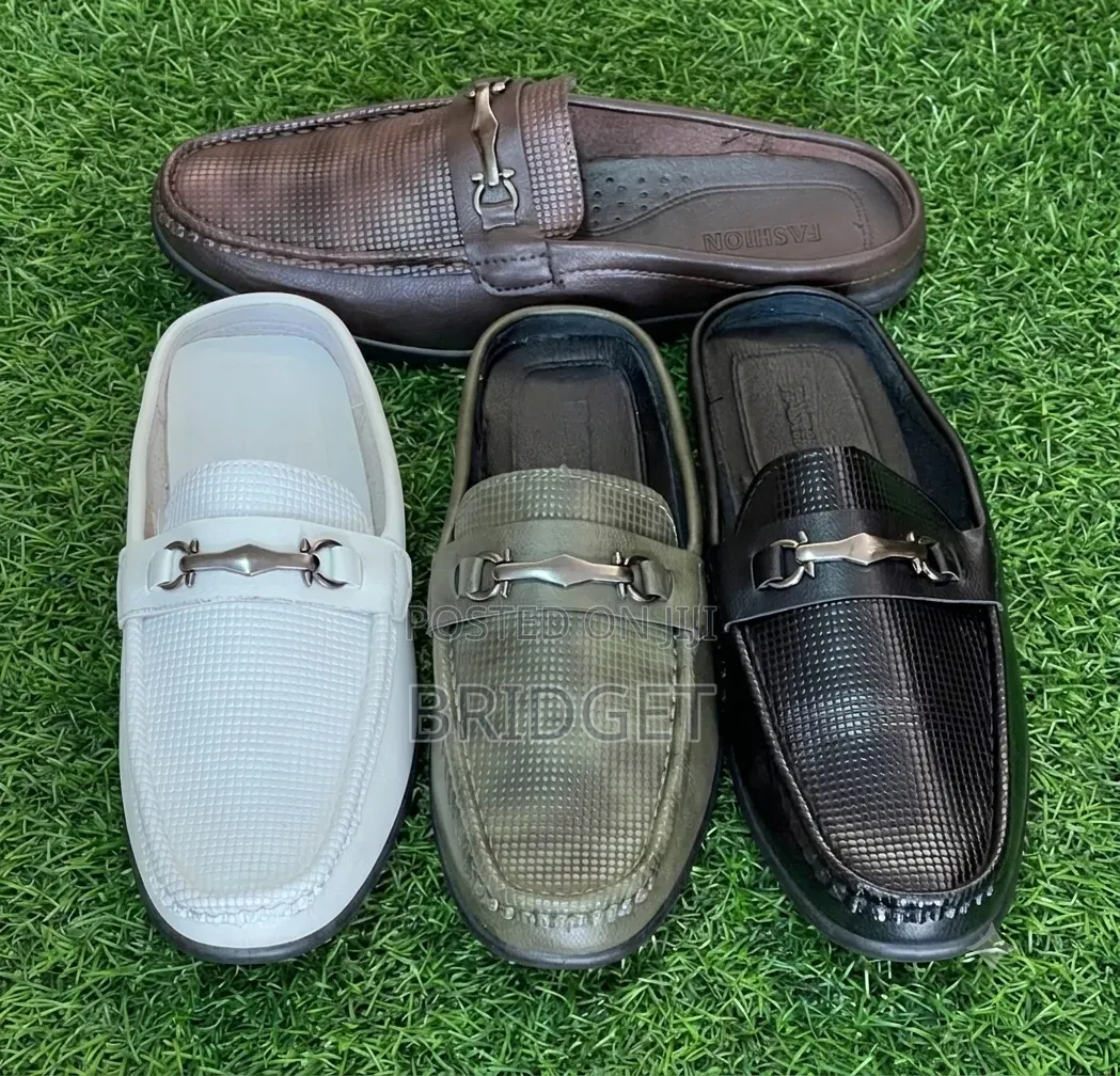 Premium Leather Mules | Slip-on Luxury