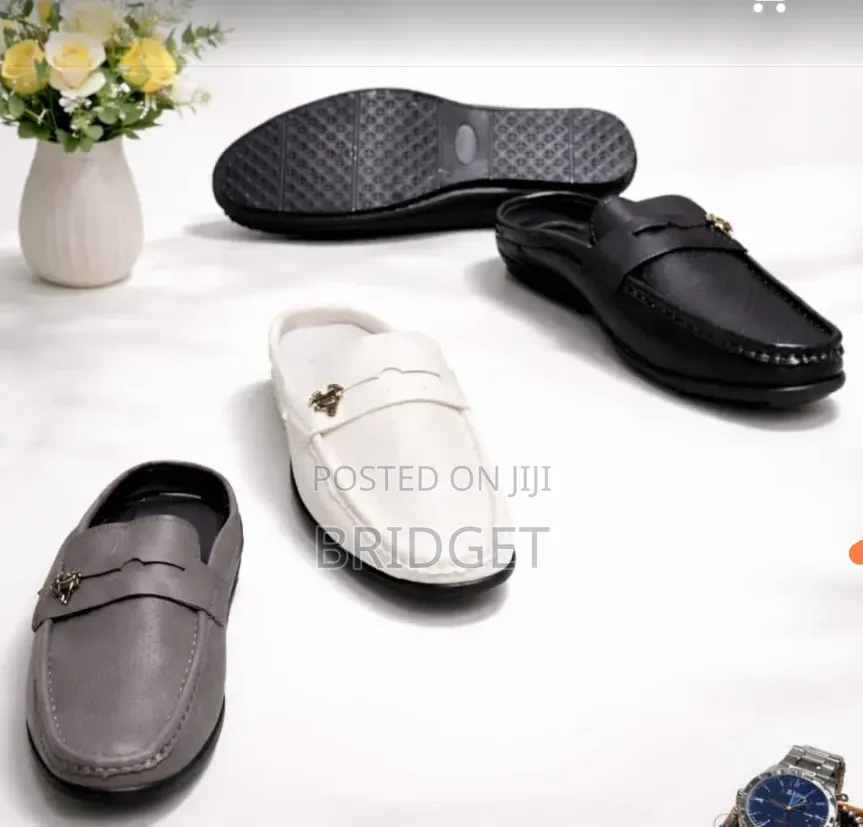Premium Leather Mules | Slip-on Luxury