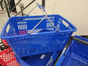 Durable Supermarket Shopping Baskets