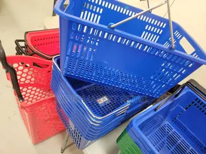 Durable Supermarket Shopping Baskets