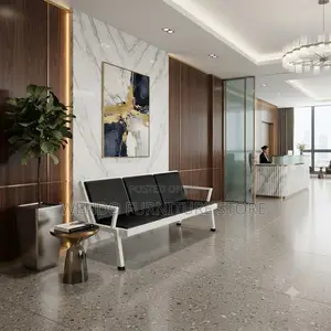 Office Benches; Upholstered Three Seaters Bench