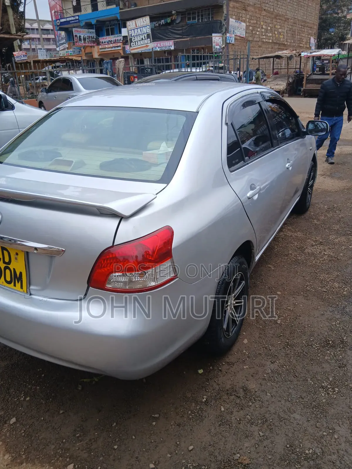 Toyota Belta 2008 Silver