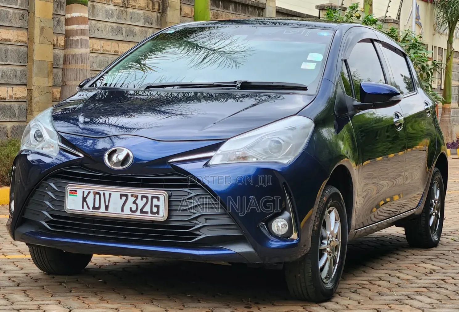 Toyota Vitz 2019 Blue