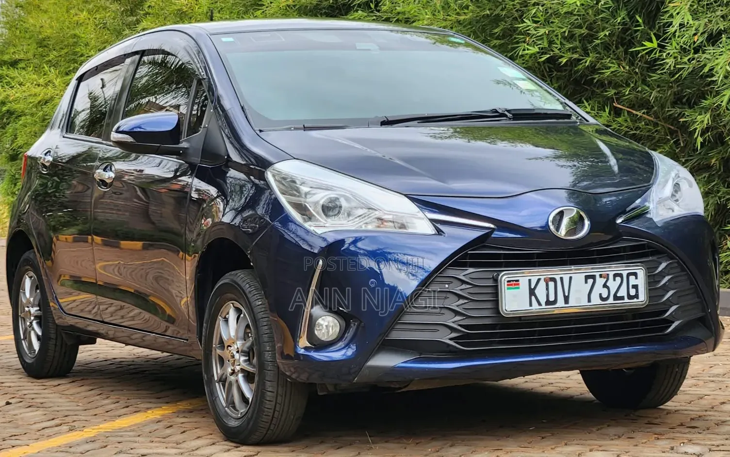 Toyota Vitz 2019 Blue