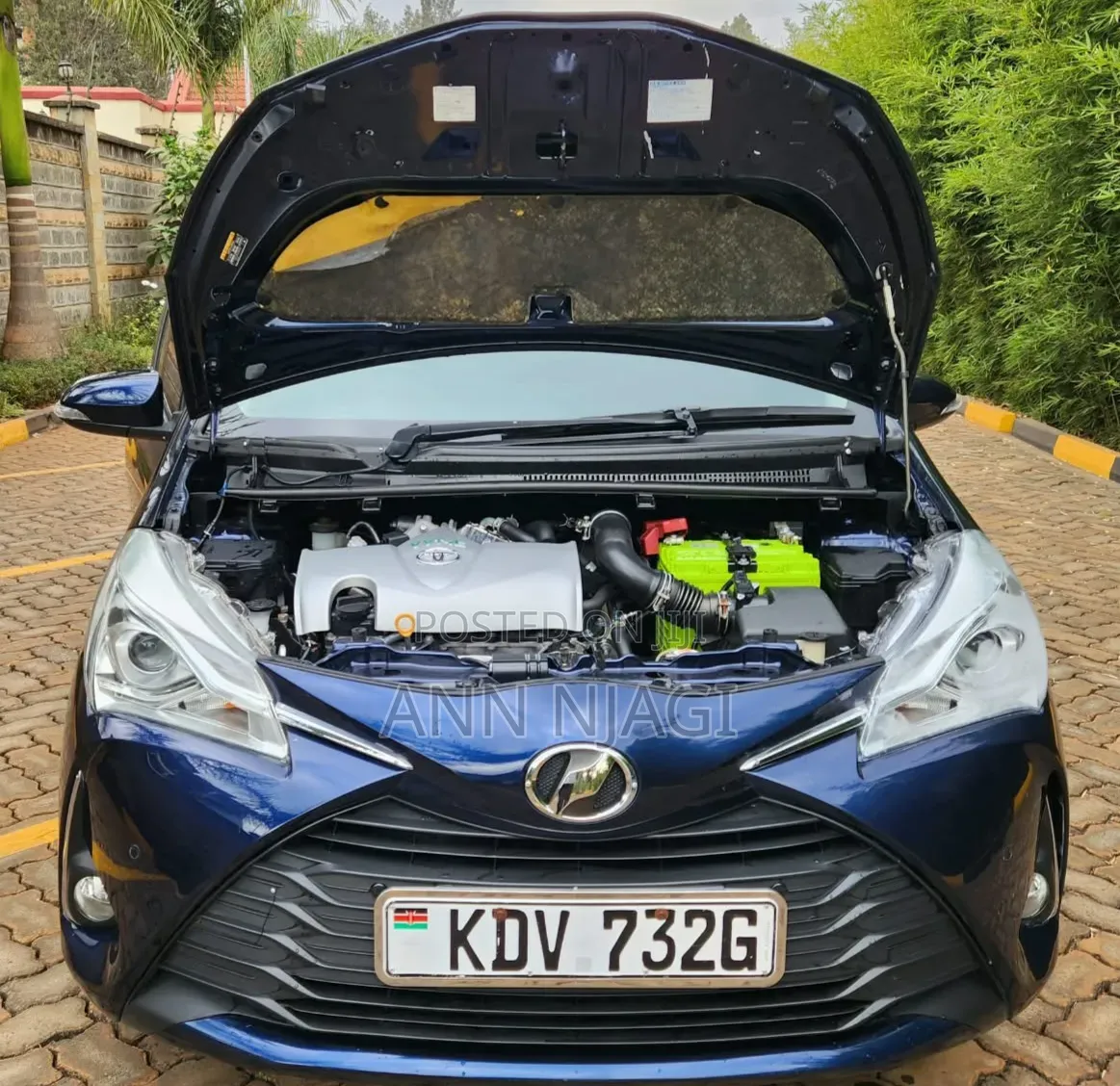 Toyota Vitz 2019 Blue