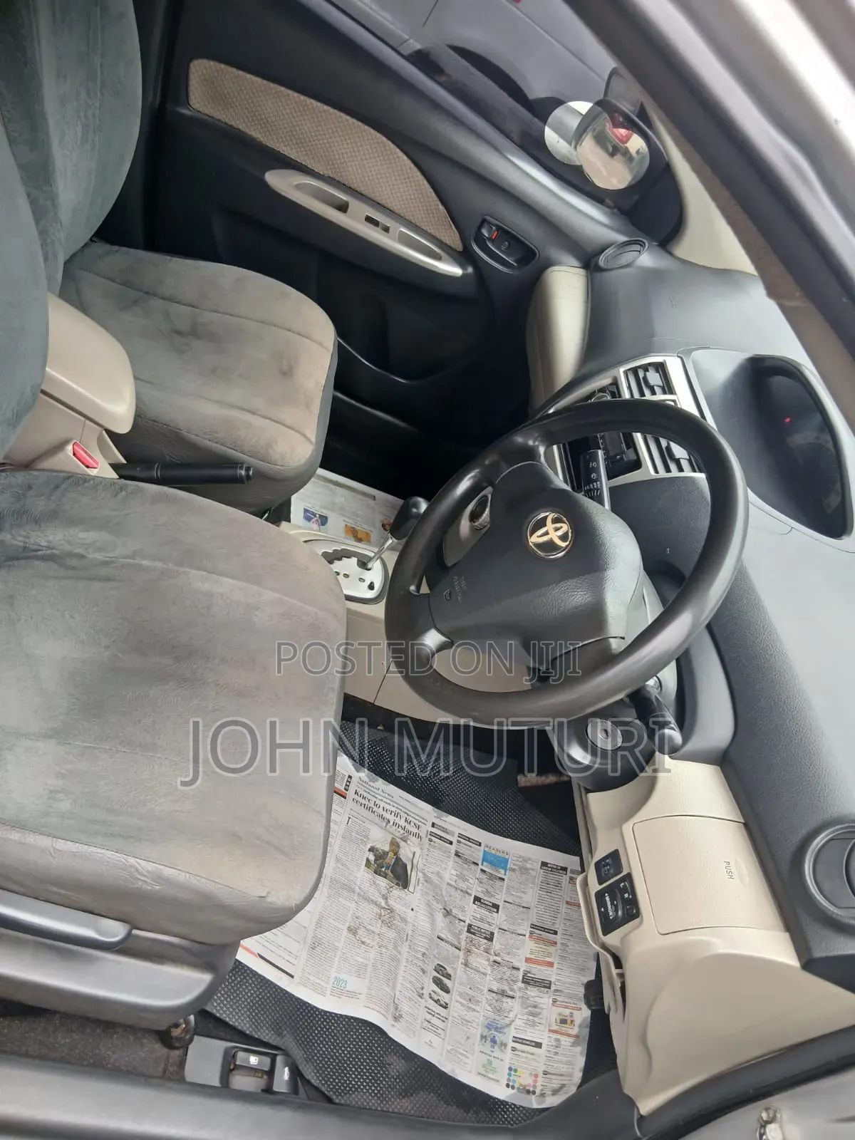 Toyota Belta 2008 Silver