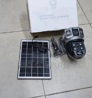 PTZ (Pan-Tilt-Zoom)Weatherproof 4G Solar Dual Lens – Outdoor