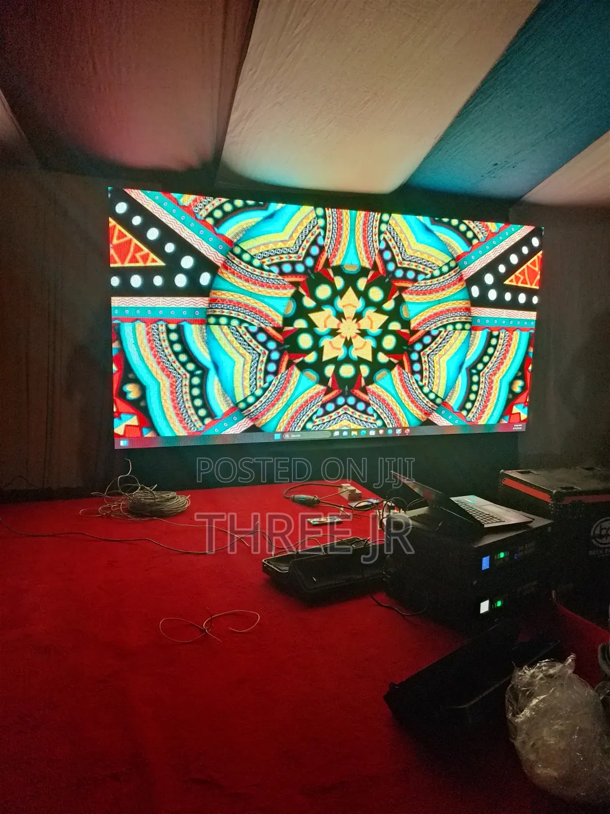 Led Panels in Event Set Up for Hire
