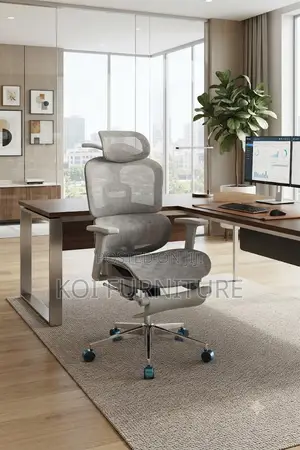 Office Chairs; White-Orthopedic Executive Extreme Office Chairs