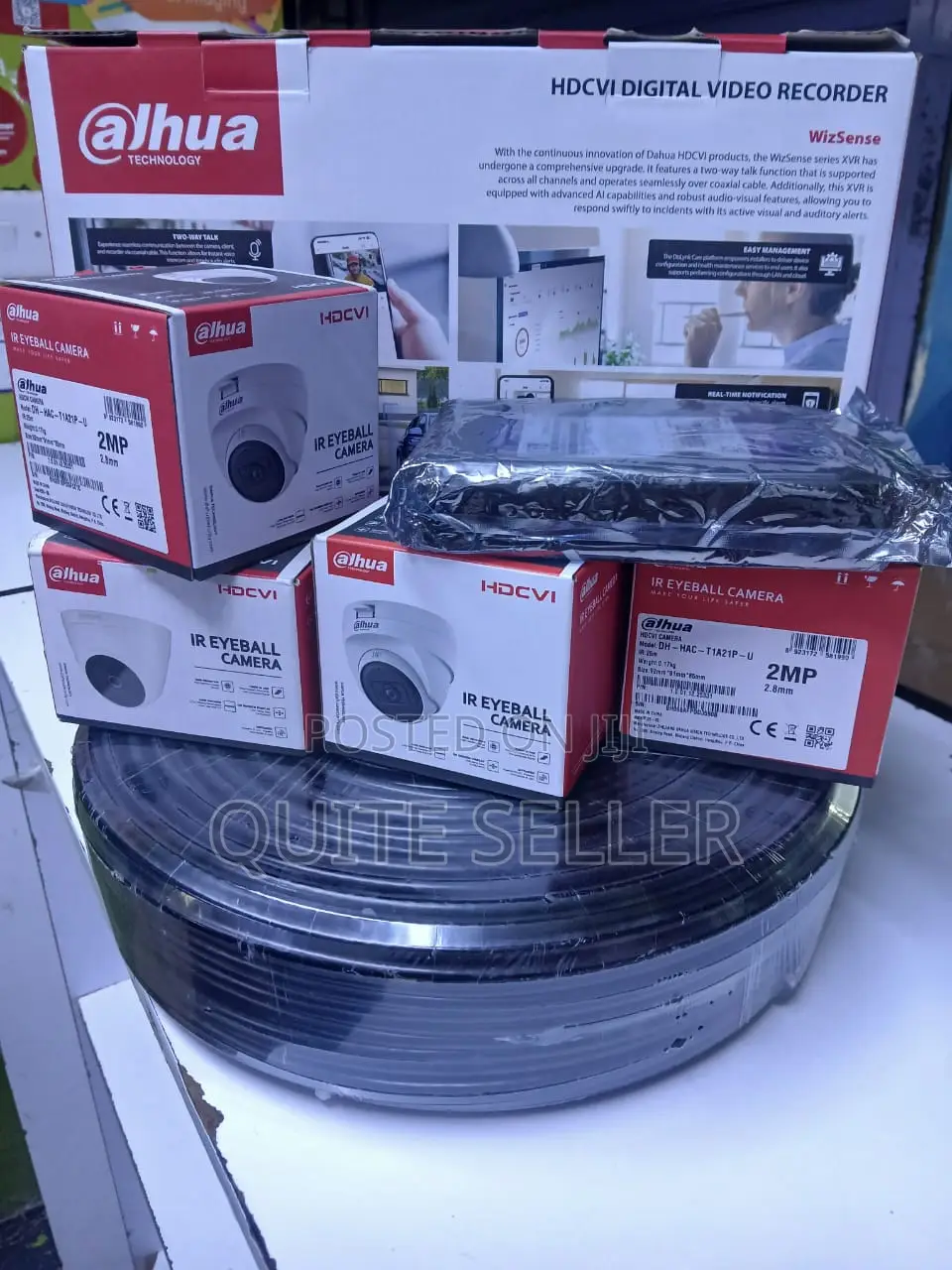 Dahua 8 Channel CCTV Camera Kit With 8 Security Cameras