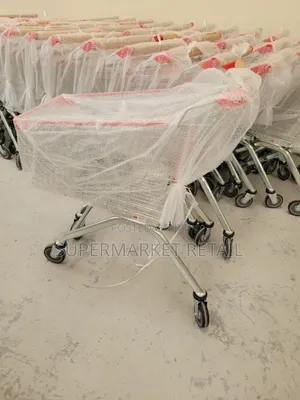 Heavy-Duty Supermarket Trolleys