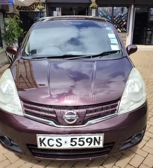 Nissan Note 2010 Burgundy