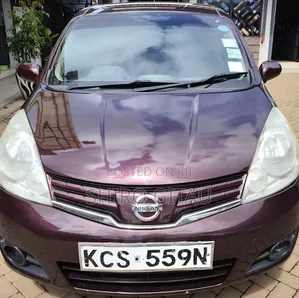 Nissan Note 2010 Burgundy