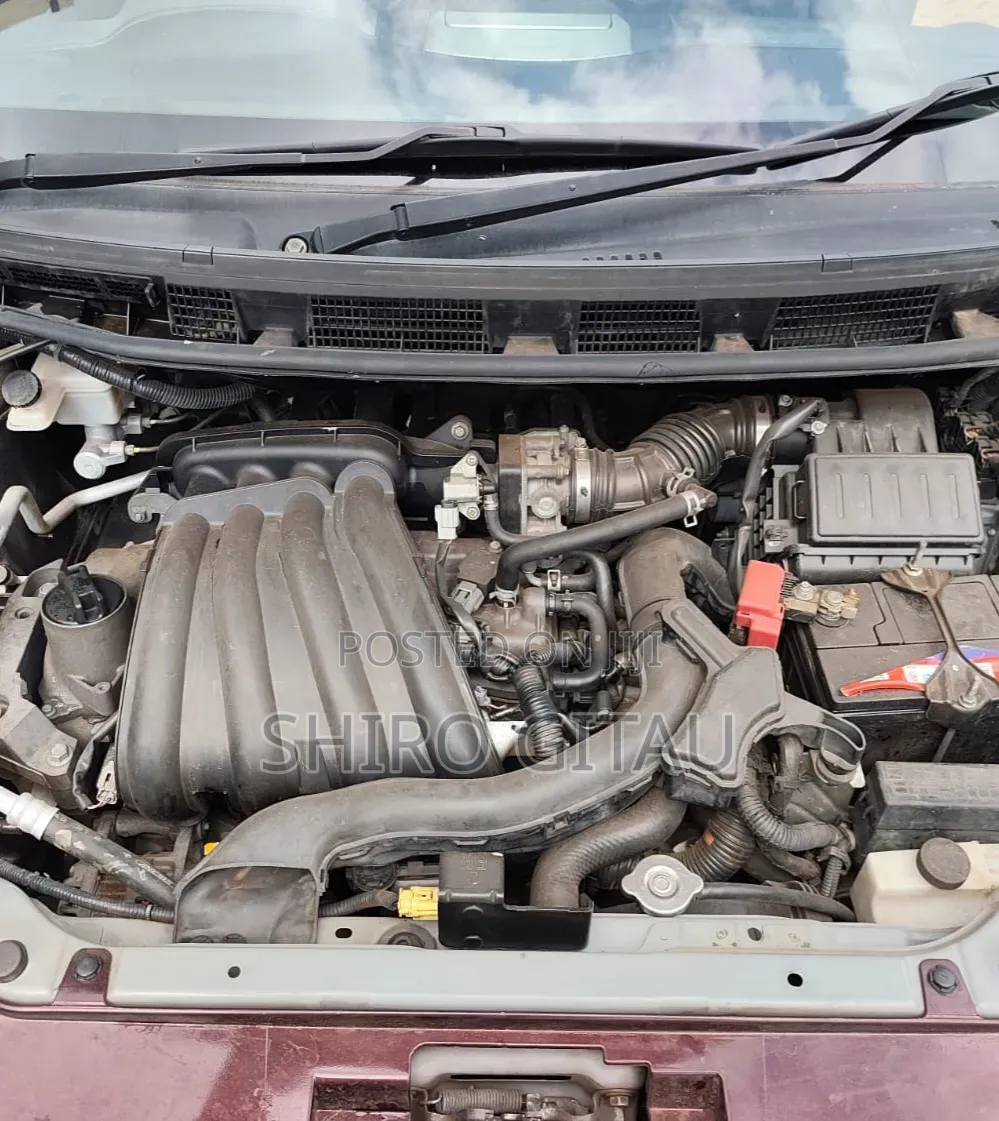 Nissan Note 2010 Burgundy