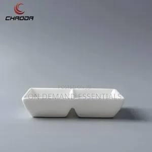 Ceramic Twin Sauce Bowl