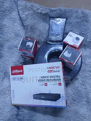 Dahua Complete 8CH CCTV Kit With 2MP IR Cameras