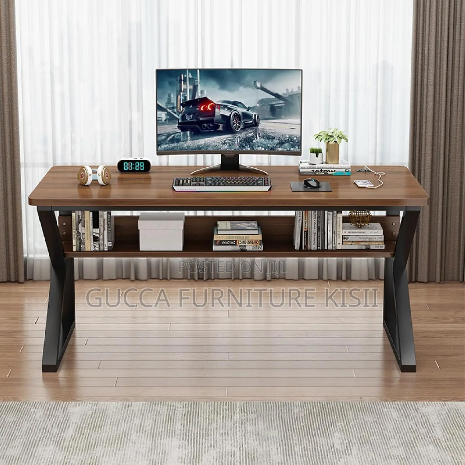 Office Desk; 1.2M Generic Computer Desk