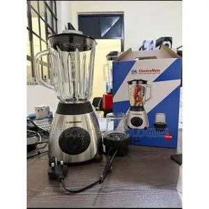 Electromate 2in1 Blender With 1.5 Glass Jar
