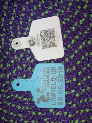 Medium Numbered Colored Cattle Ear Tags