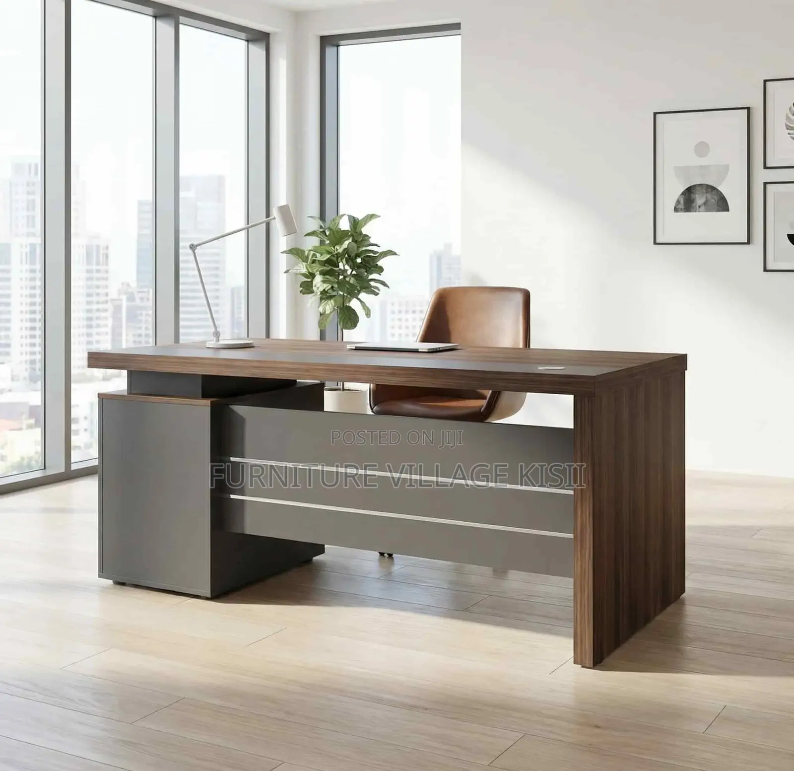 Office Desk; 140cm Executive Staff Desk